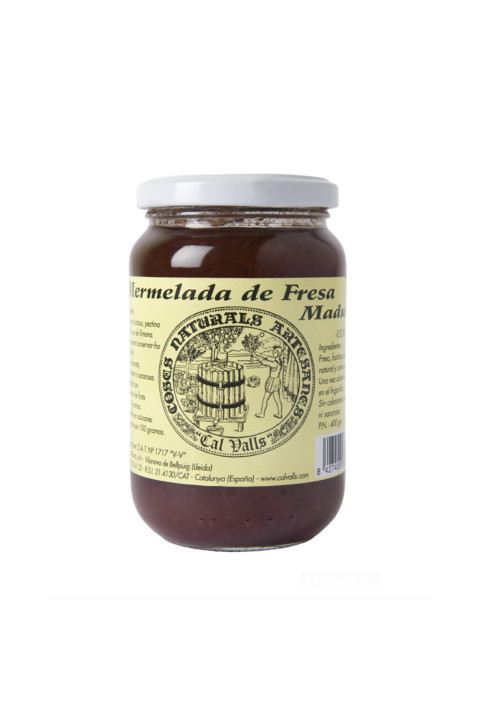 Strawberry Jam Nat 400g