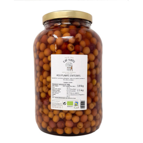 Arbequina Olives Eco 3.8kg