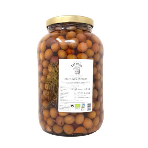 Green Manzanilla Olives Eco 3.8kg
