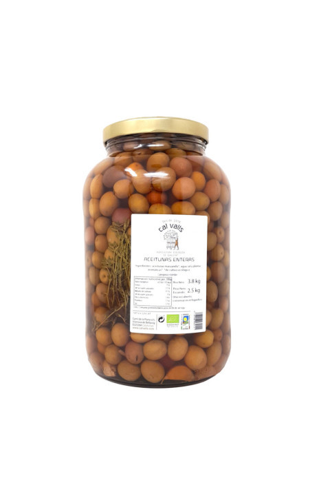Green Manzanilla Olives Eco 3.8kg