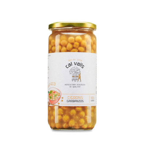 Cooked Chickpeas Eco 700g