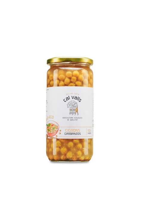 Cooked Chickpeas Eco 700g