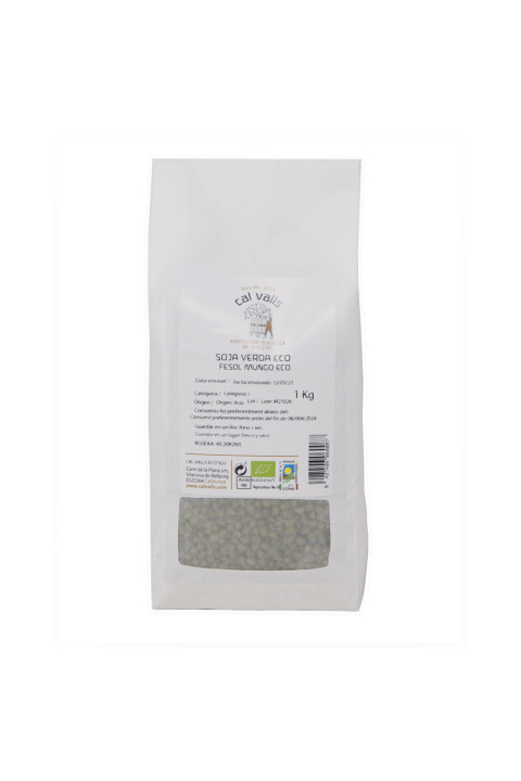 Imported Green Soybeans  Eco 1kg