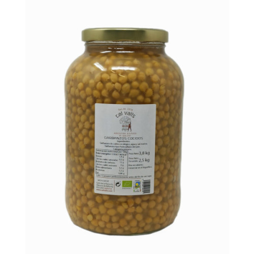 Cooked Chickpeas Eco 3.8kg