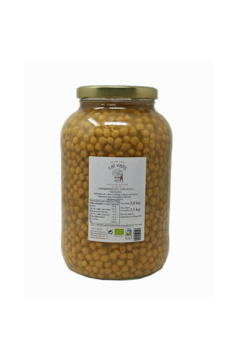 Cooked Chickpeas Eco 3.8kg