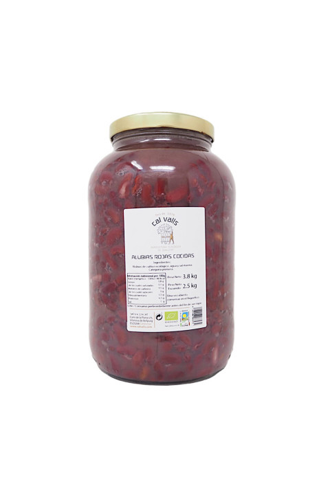 Alubias Rojas Cocidas Eco 3,8kg