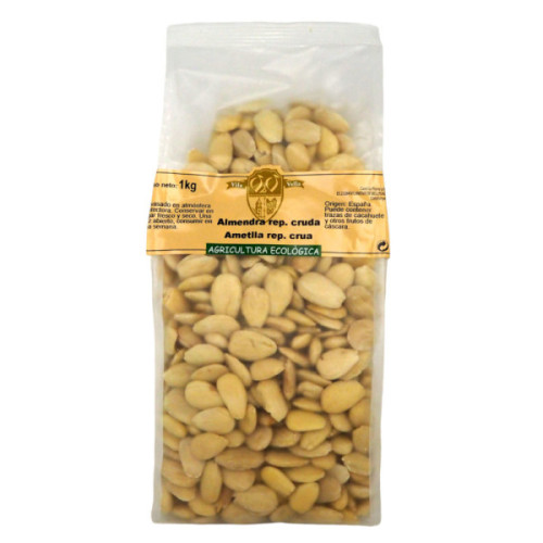 Peeled Natural Almonds Eco 1kg