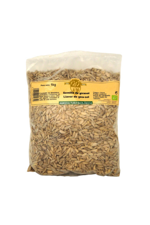 Semillas de Girasol Peladas Eco 1kg