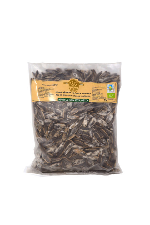 Semillas de Girasol con Cáscara Saladas Eco 500g