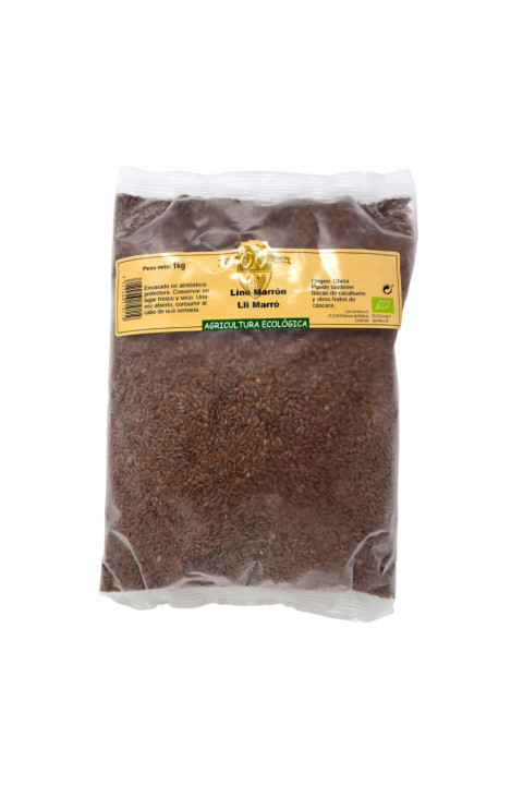 Lino Marrón Eco 1kg