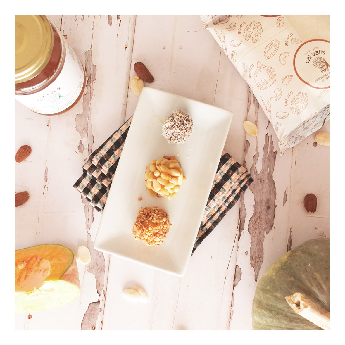 PANELLETS DE CALABAZA VEGANOS